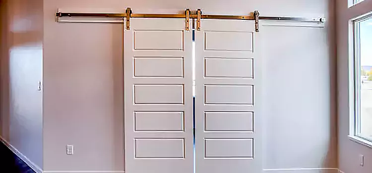 Glass Barn Door with Installation Hardware Kit Huntington Station